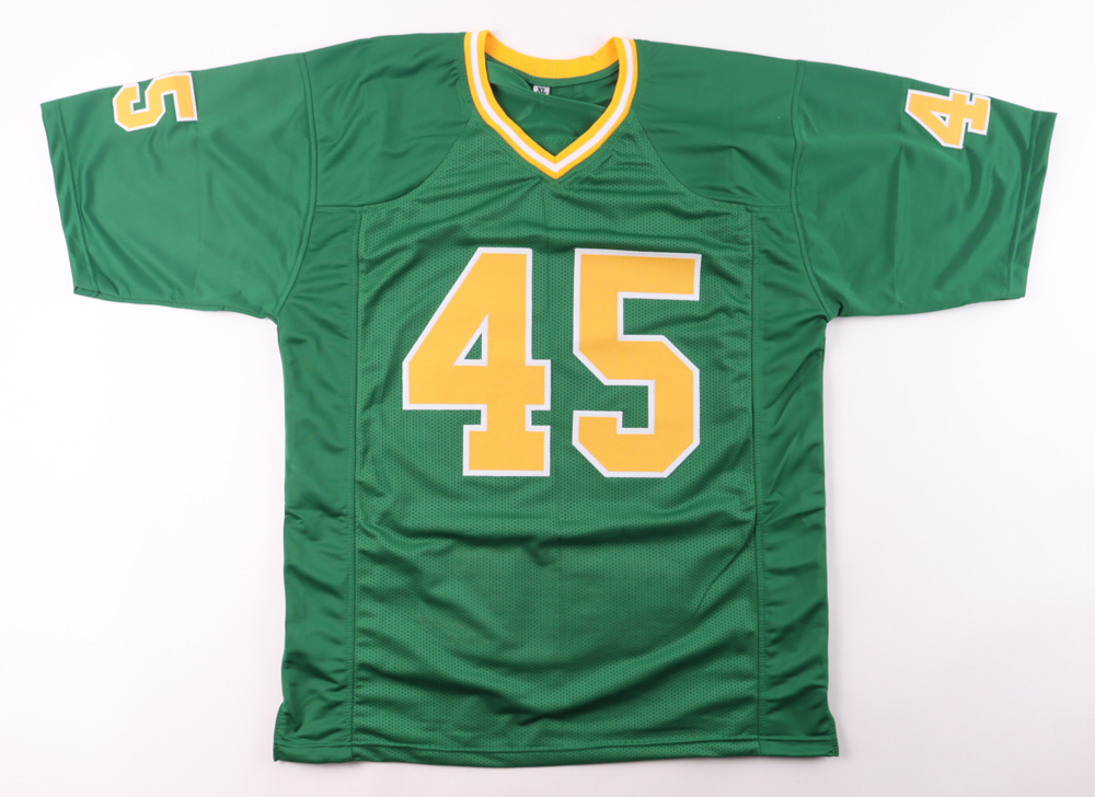 Rudy Ruettiger Signed Career Highlight Stat Jersey (Beckett) at PristineAuction.com Rudy Ruettiger Signed Career Highlight Stat Jersey (Beckett) at PristineAuction.com