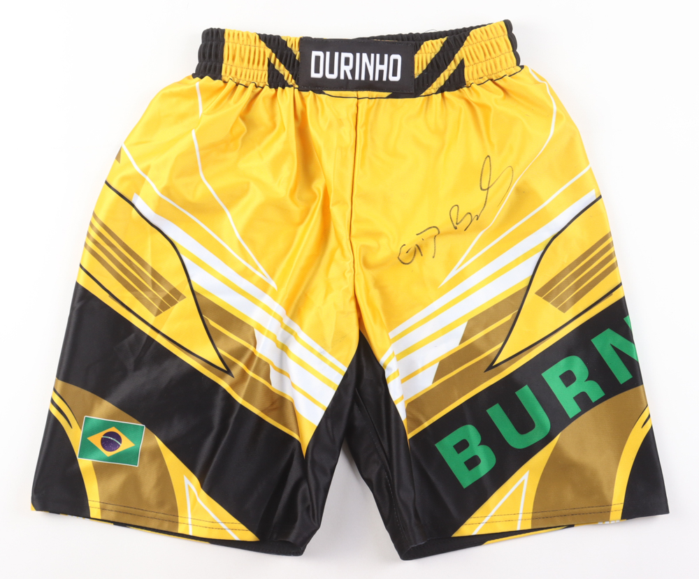 Gilbert Burns Signed UFC Fight Shorts (Beckett) at PristineAuction.com Gilbert Burns Signed UFC Fight Shorts (Beckett) at PristineAuction.com
