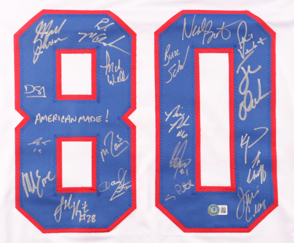 Youth Miracle On Ice Hockey Jersey - #21 Eruzione, #17 O'Callahan, #30 Craig Retro Styles