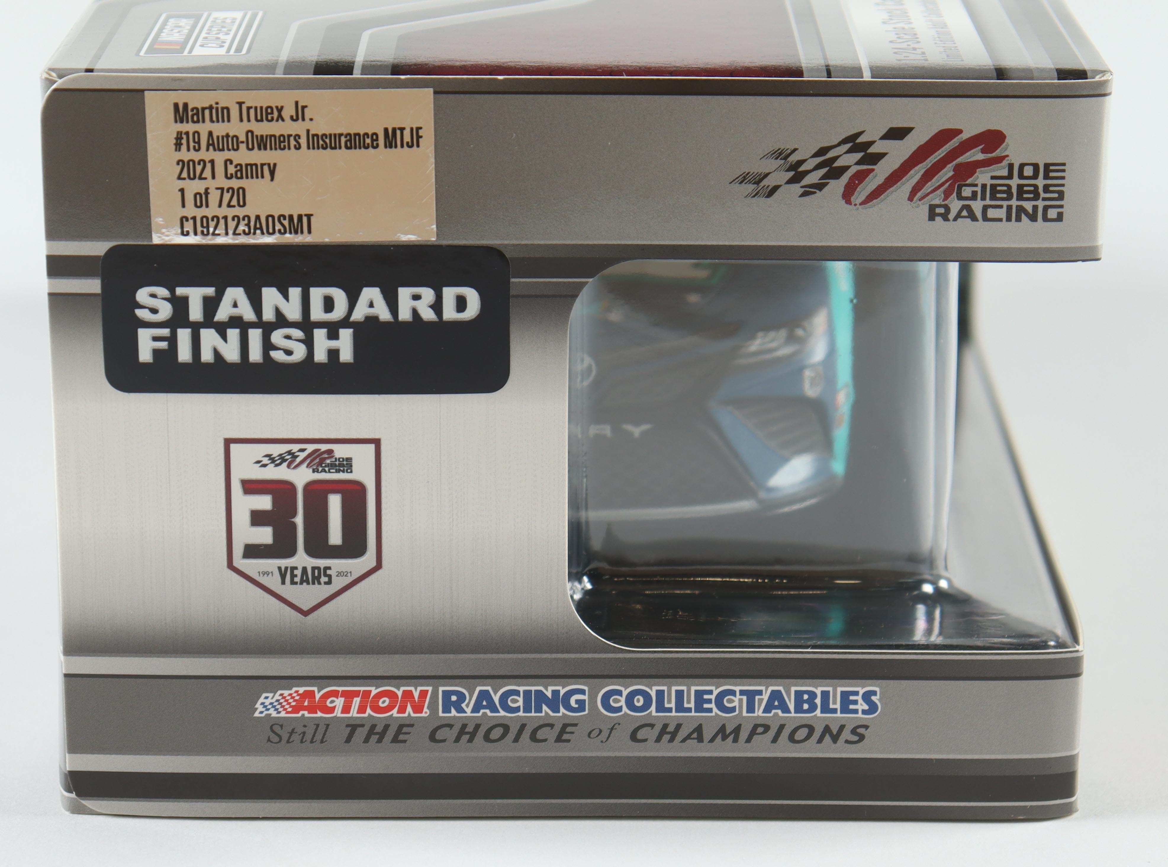 Martin Truex Jr. Signed 2021 Auto Owner's Insurance MTJF 1:24 Diecast Car (PA) at PristineAuction.com Martin Truex Jr. Signed 2021 Auto Owner's Insurance MTJF 1:24 Diecast Car (PA) at PristineAuction.com