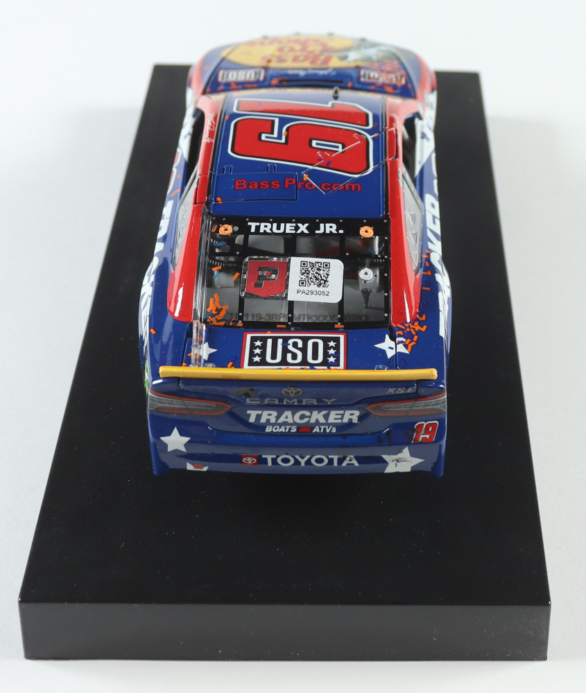 MARTIN TRUEX JR 2021 BRISTOL DIRT WIN RACED VERSION AUTO OWNERS 1/24 ACTION - Foto 3