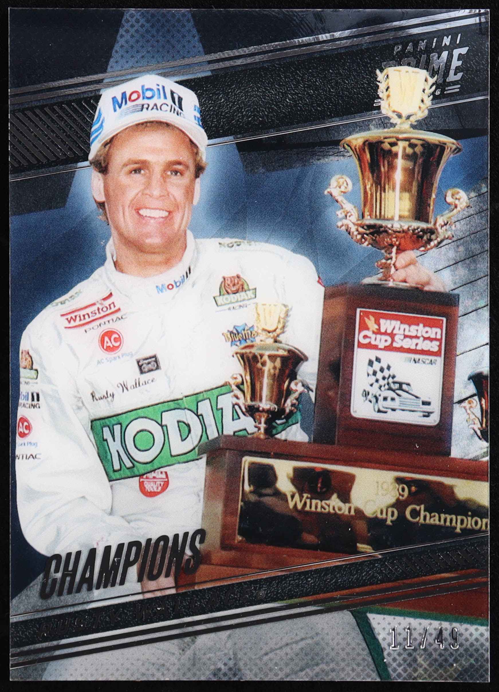 Rusty Wallace 2023 Panini Prime #71 #11/49 C at PristineAuction.com Rusty Wallace 2023 Panini Prime #71 #11/49 C at PristineAuction.com