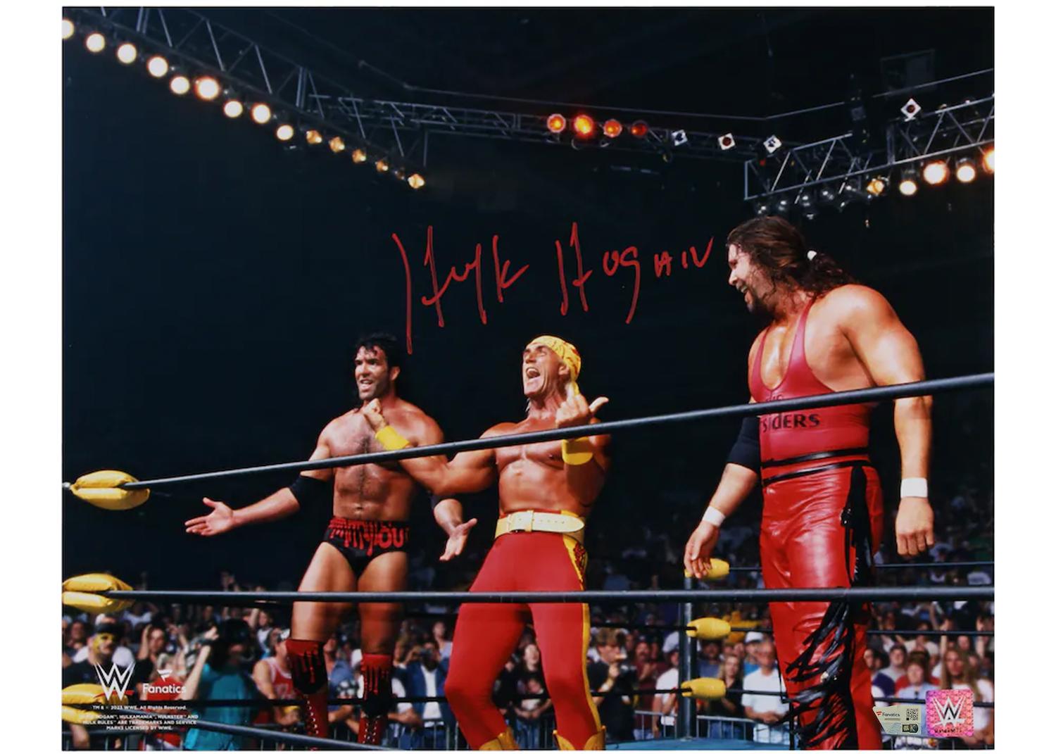 Hulk Hogan Signed WWE 16x20 Photo (Fanatics) at PristineAuction.com Hulk Hogan Signed WWE 16x20 Photo (Fanatics) at PristineAuction.com
