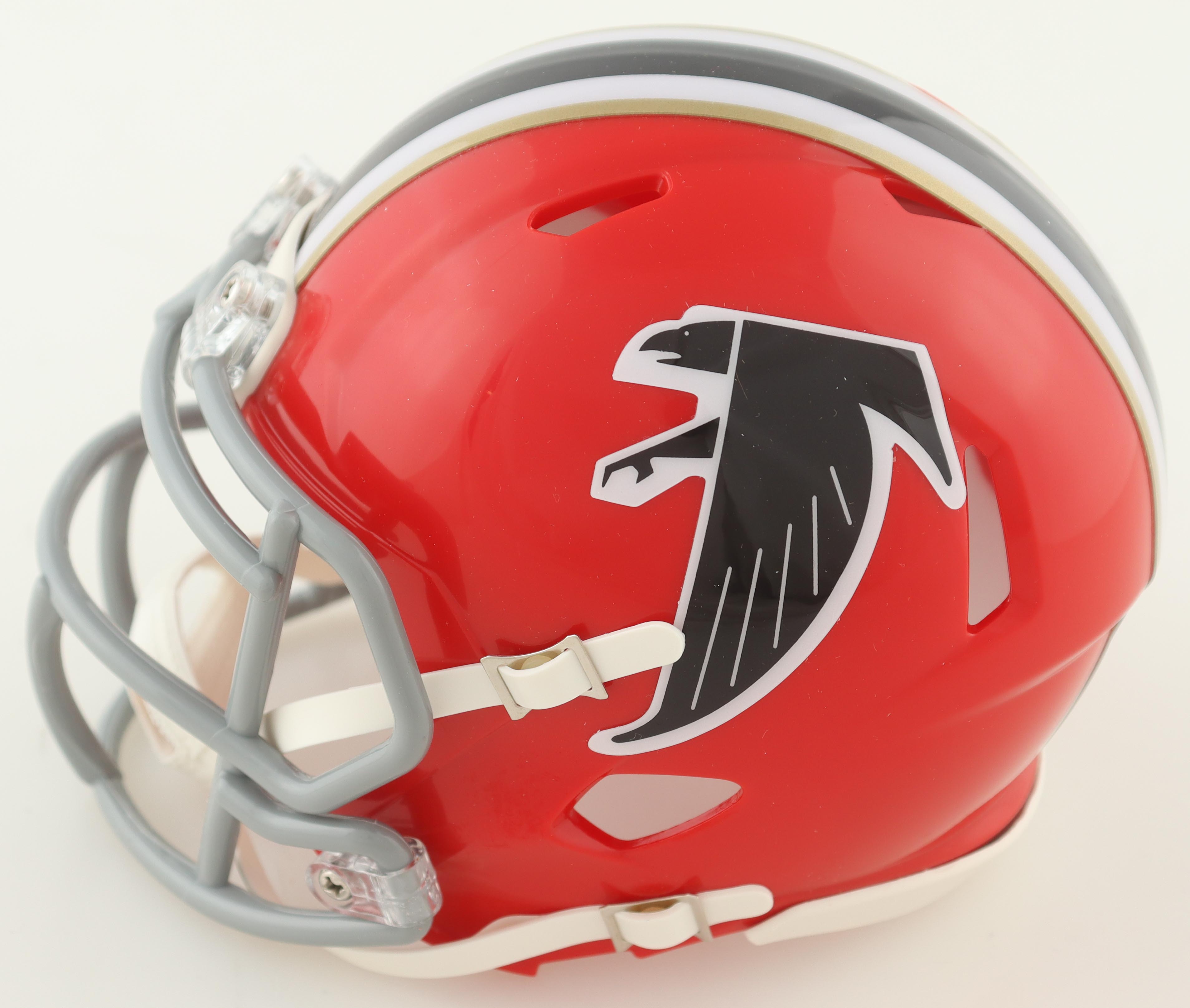 Michael Vick Signed Falcons Speed Mini Helmet (JSA) at PristineAuction.com Michael Vick Signed Falcons Speed Mini Helmet (JSA) at PristineAuction.com