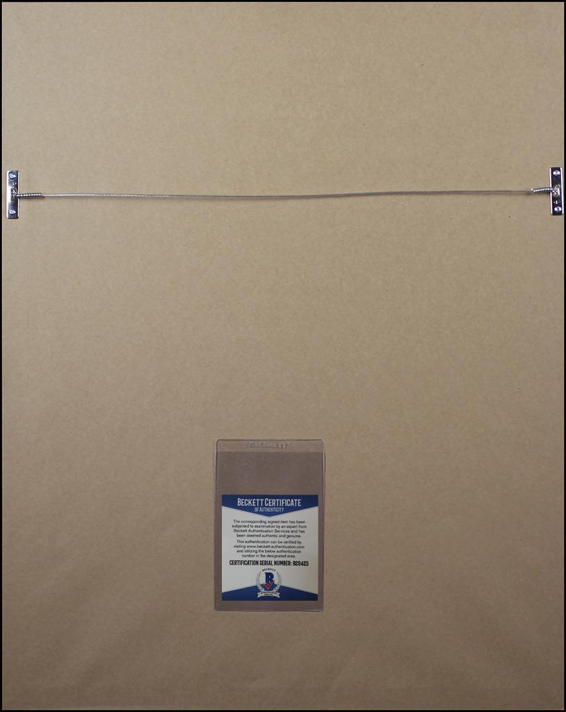 Roger Staubach Signed Custom Framed Jersey Display (Beckett) at PristineAuction.com Roger Staubach Signed Custom Framed Jersey Display (Beckett) at PristineAuction.com