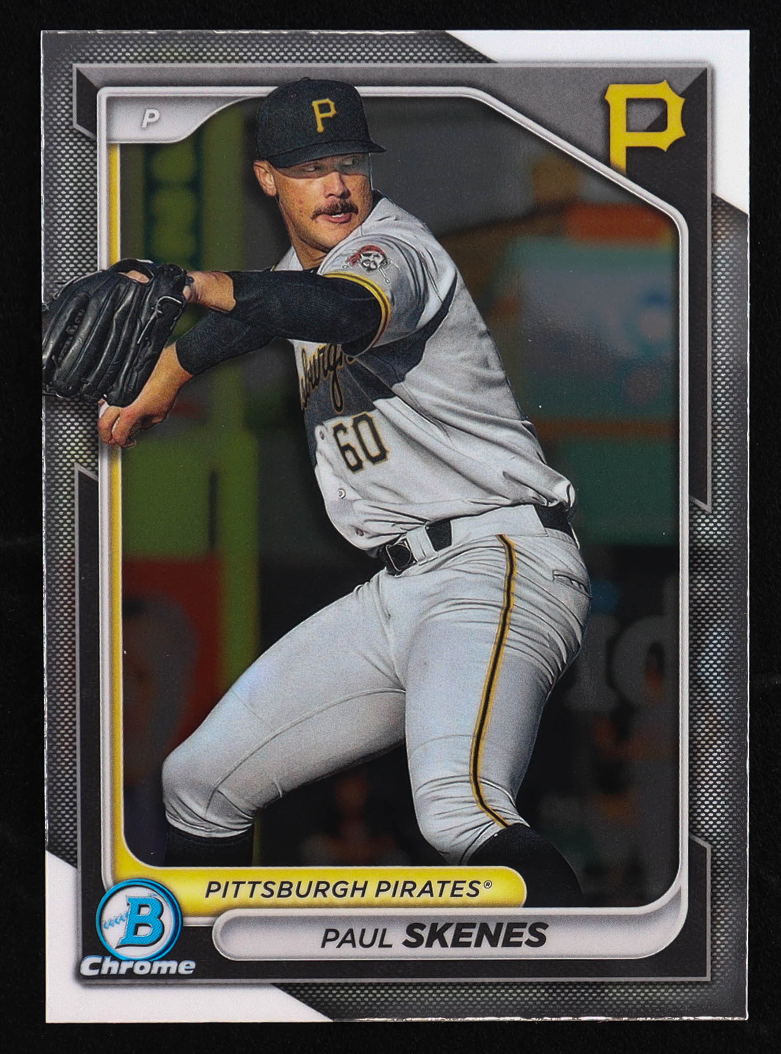 Paul Skenes 2024 Bowman Chrome Prospects #BCP125 RC at PristineAuction.com Paul Skenes 2024 Bowman Chrome Prospects #BCP125 RC at PristineAuction.com