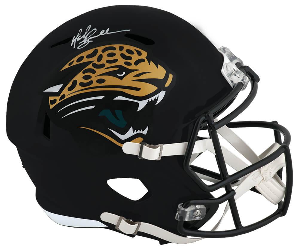 thumbnail image 2 of Jacksonville Jaguars Full Size Football Helmet Decals With Bumper – 3M Matte 2 of 4