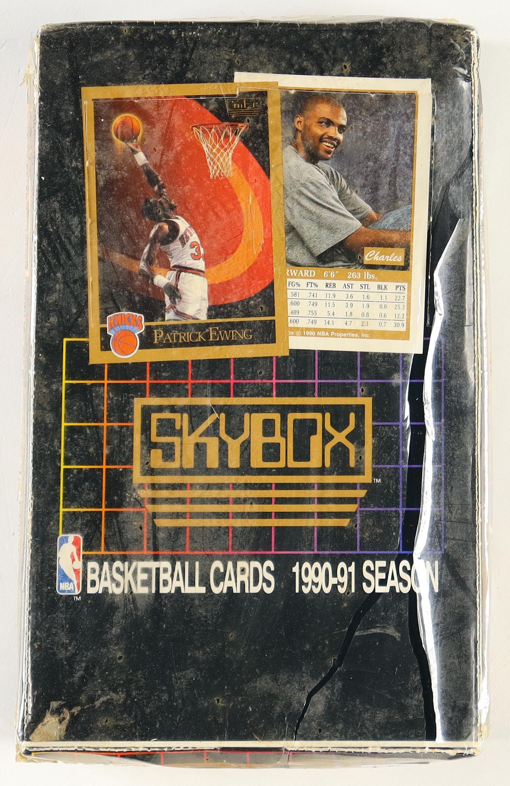 1990-91 Skybox Series 1 Basketball Wax Box With (36) Packs at PristineAuction.com 1990-91 Skybox Series 1 Basketball Wax Box With (36) Packs at PristineAuction.com