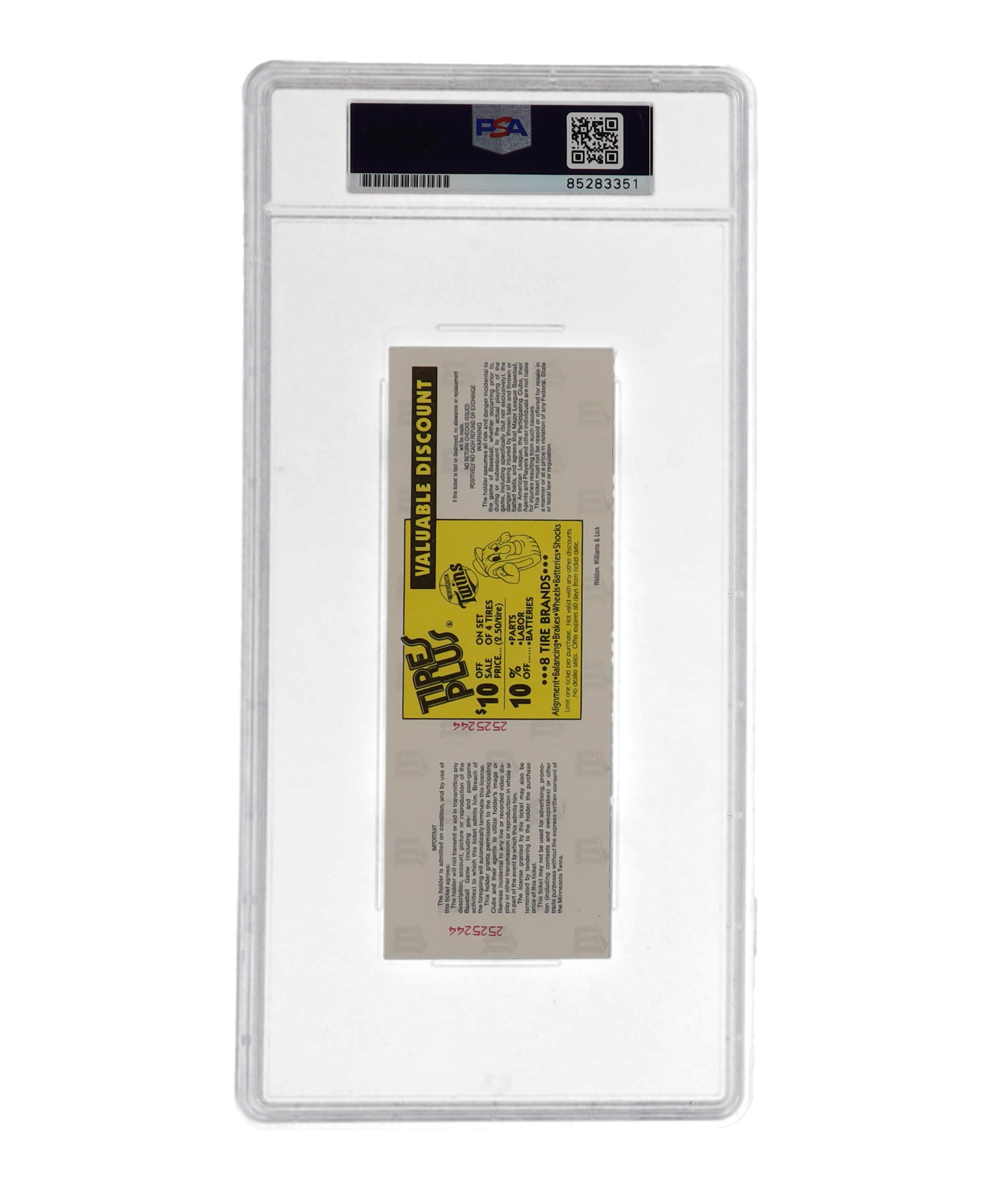 Dave Winfield Signed 3000th Hit Original 1993 Game Ticket (PSA | Auto Grade 9) at PristineAuction.com Dave Winfield Signed 3000th Hit Original 1993 Game Ticket (PSA | Auto Grade 9) at PristineAuction.com