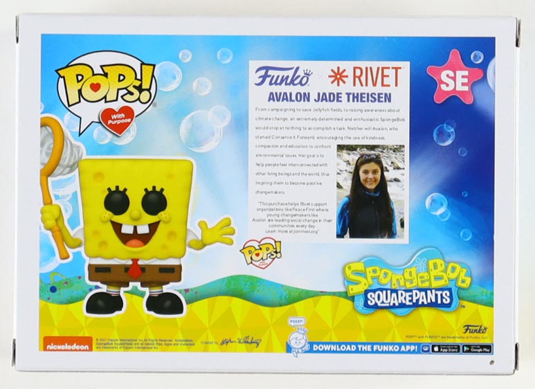 Tom Kenny Signed "Spongebob Squarepants" SE Funko Pop! Inscribed "SB" (PA) at PristineAuction.com Tom Kenny Signed "Spongebob Squarepants" SE Funko Pop! Inscribed "SB" (PA) at PristineAuction.com