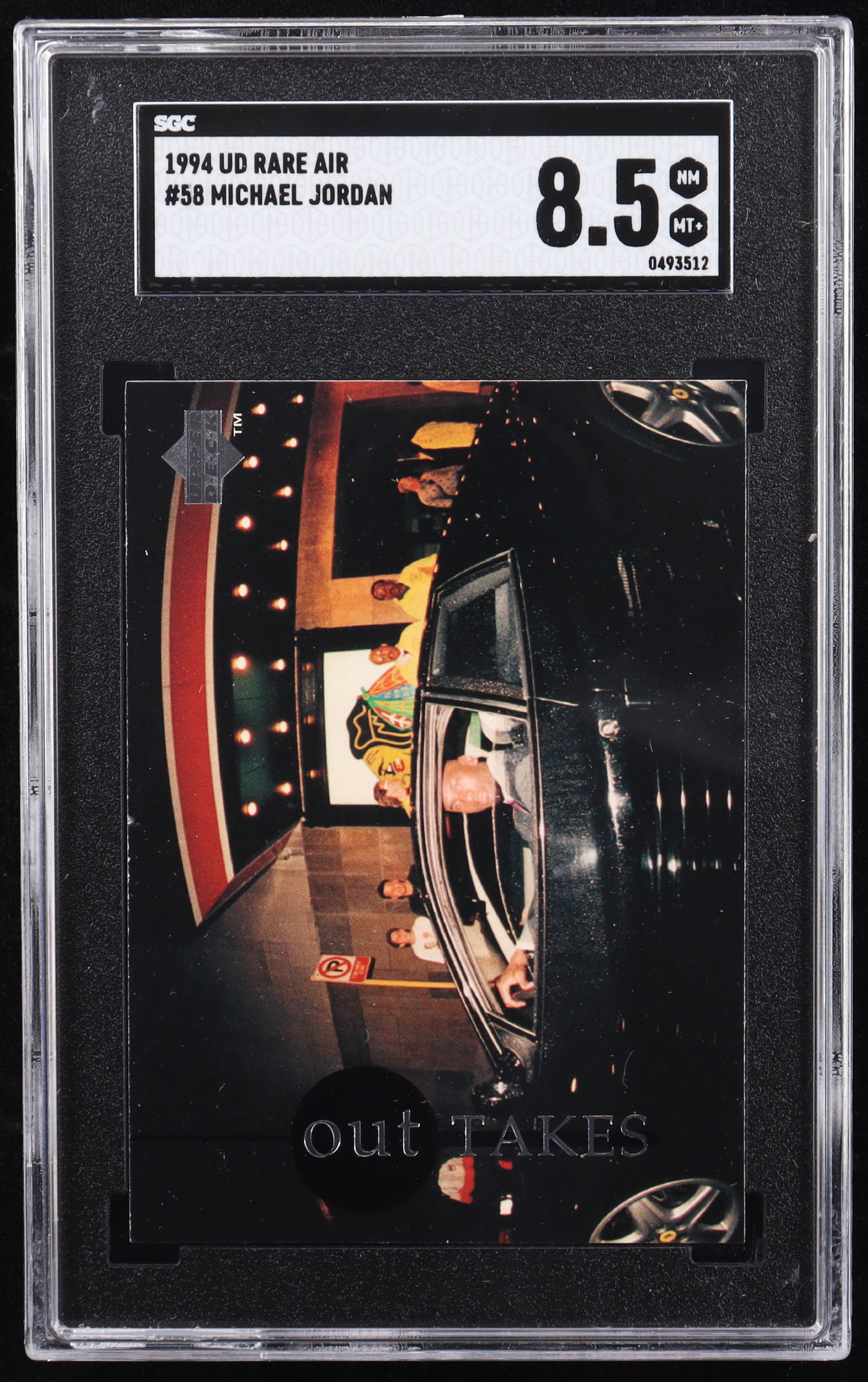 Michael Jordan 1994 Upper Deck Jordan Rare Air #58 (SGC 8.5) at PristineAuction.com Michael Jordan 1994 Upper Deck Jordan Rare Air #58 (SGC 8.5) at PristineAuction.com