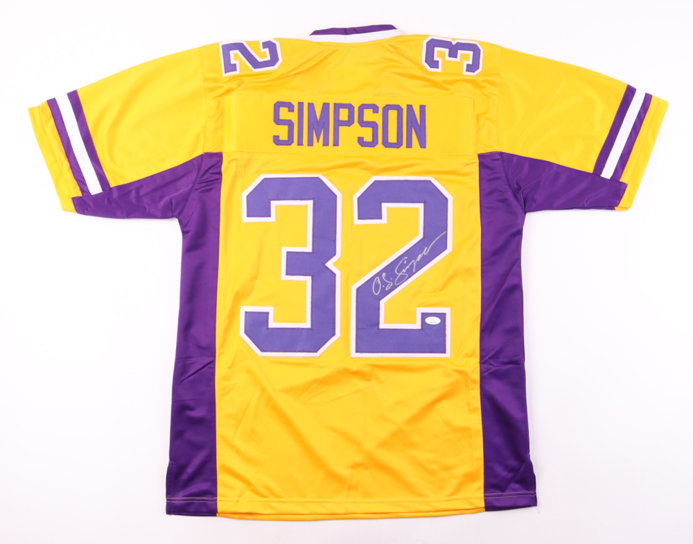 O. J. Simpson Signed Jersey (JSA) at PristineAuction.com O. J. Simpson Signed Jersey (JSA) at PristineAuction.com