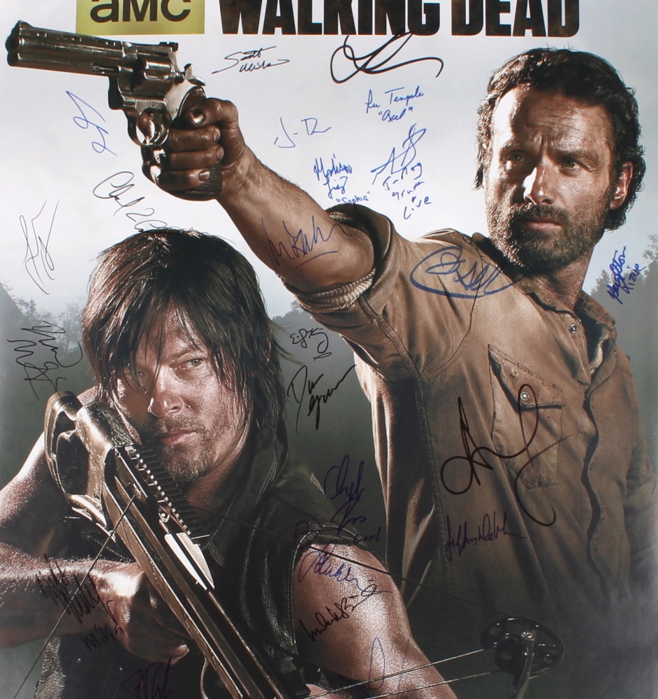 The Walking Dead Signed Photo Poster – Autographed Memorabilia