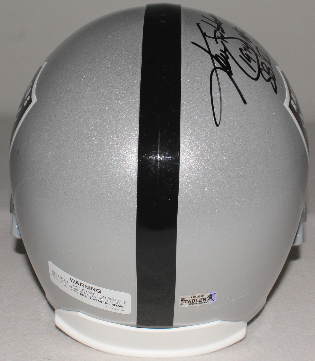 Ken Stabler Signed Raiders Full-Size Helmet Inscribed "1974 NFL MVP" & "SB XI CHAMPS" (Radtke COA) at PristineAuction.com Ken Stabler Signed Raiders Full-Size Helmet Inscribed "1974 NFL MVP" & "SB XI CHAMPS" (Radtke COA) at PristineAuction.com