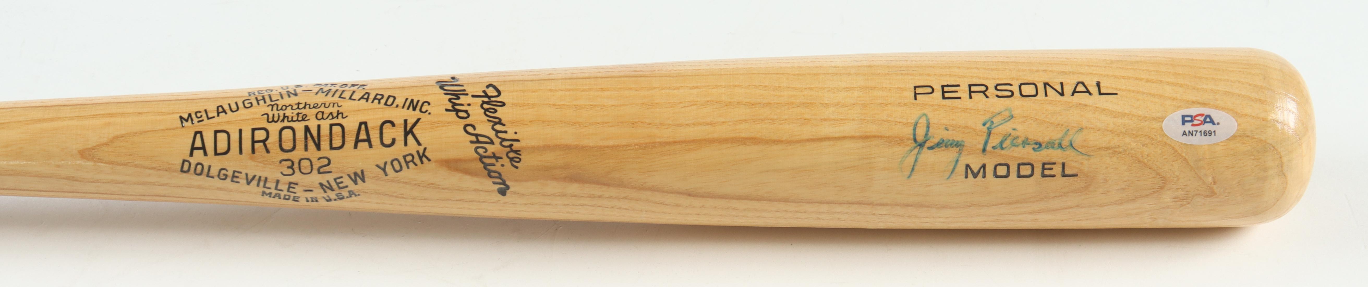 Jimmy Piersall Signed McLaughlin-Millard Adirondack Personal Model Baseball Bat (PSA) at PristineAuction.com Jimmy Piersall Signed McLaughlin-Millard Adirondack Personal Model Baseball Bat (PSA) at PristineAuction.com