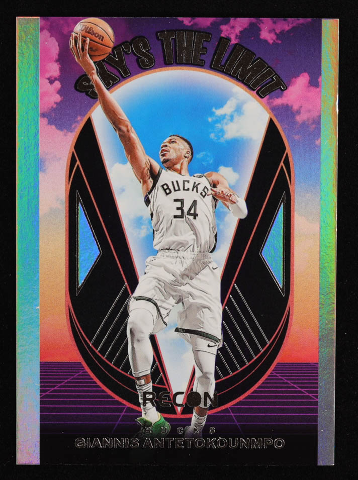 Giannis Antetokounmpo 2023-24 Panini Recon Sky's the Limit #1 at PristineAuction.com Giannis Antetokounmpo 2023-24 Panini Recon Sky's the Limit #1 at PristineAuction.com