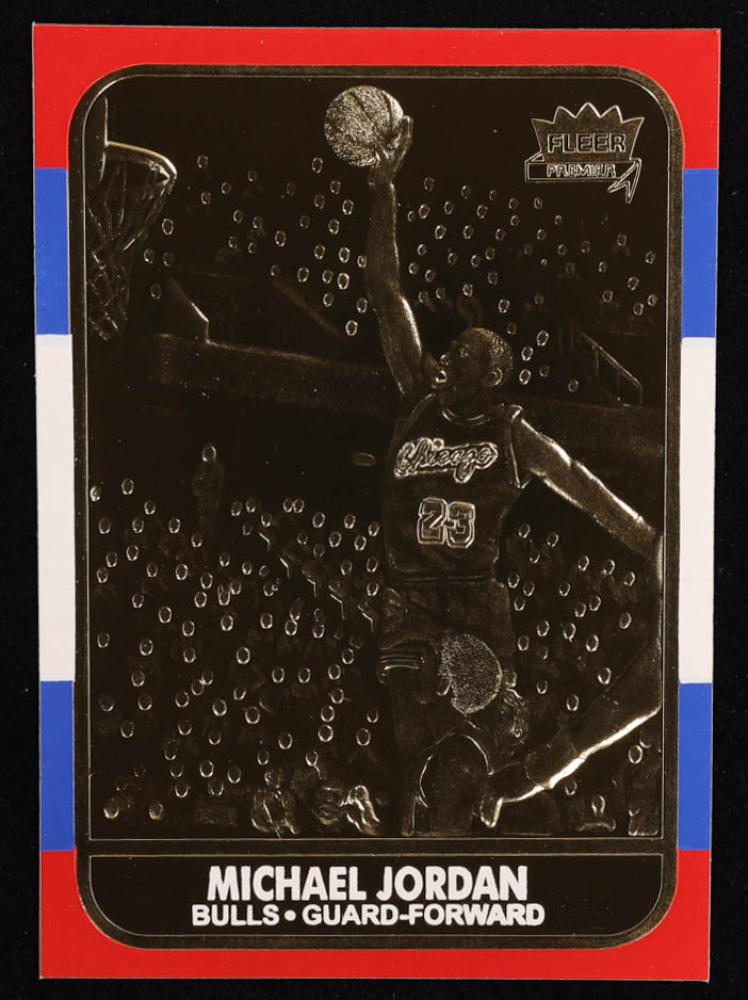 michael jordan fleer premier card