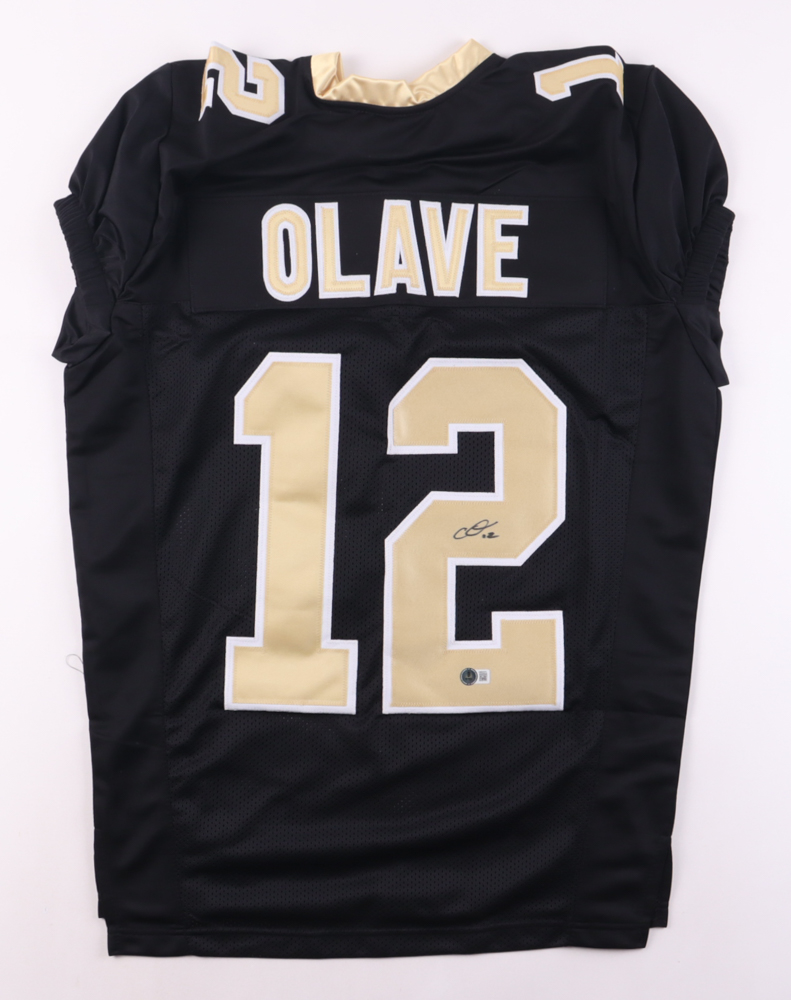 Chris Olave Signed Jersey (Beckett) at PristineAuction.com Chris Olave Signed Jersey (Beckett) at PristineAuction.com