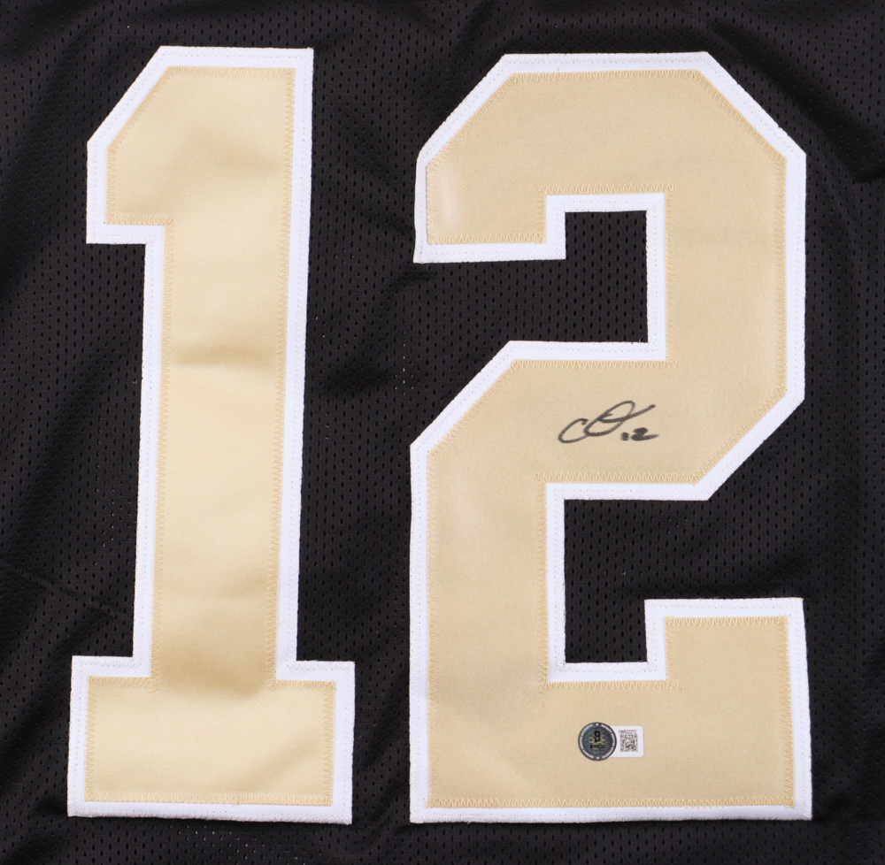 Chris Olave Signed Jersey (Beckett) at PristineAuction.com Chris Olave Signed Jersey (Beckett) at PristineAuction.com