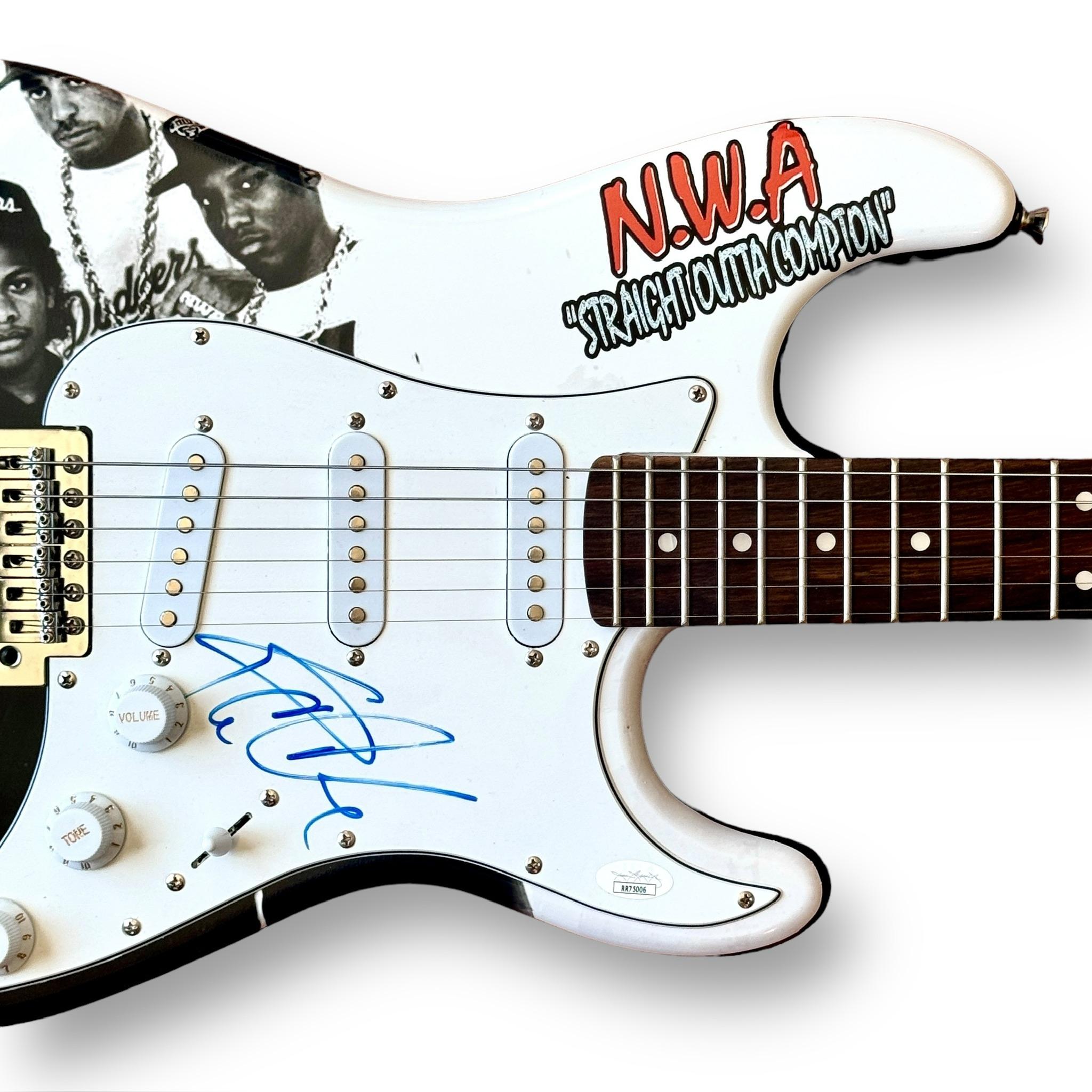 Ice Cube Signed N.W.A Custom Electric Guitar (JSA) at PristineAuction.com Ice Cube Signed N.W.A Custom Electric Guitar (JSA) at PristineAuction.com