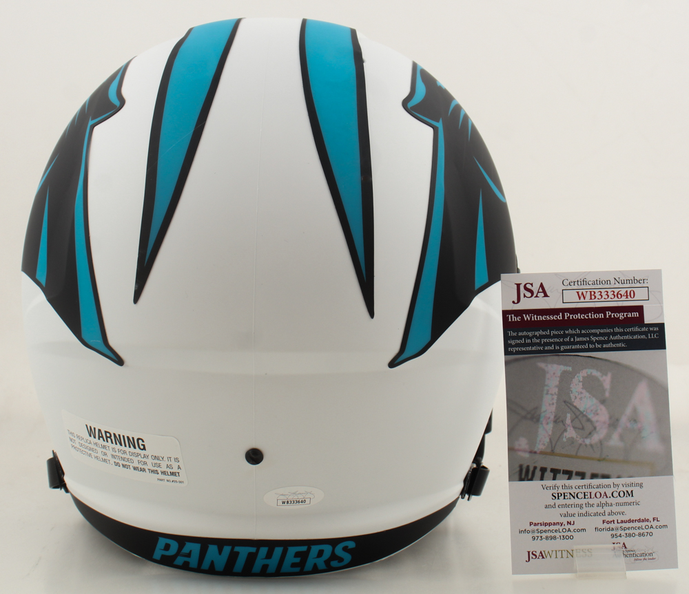 Diontae Johnson Signed Panthers Full-Size Lunar Eclipse Alternate Speed Helmet (JSA) at PristineAuction.com Diontae Johnson Signed Panthers Full-Size Lunar Eclipse Alternate Speed Helmet (JSA) at PristineAuction.com