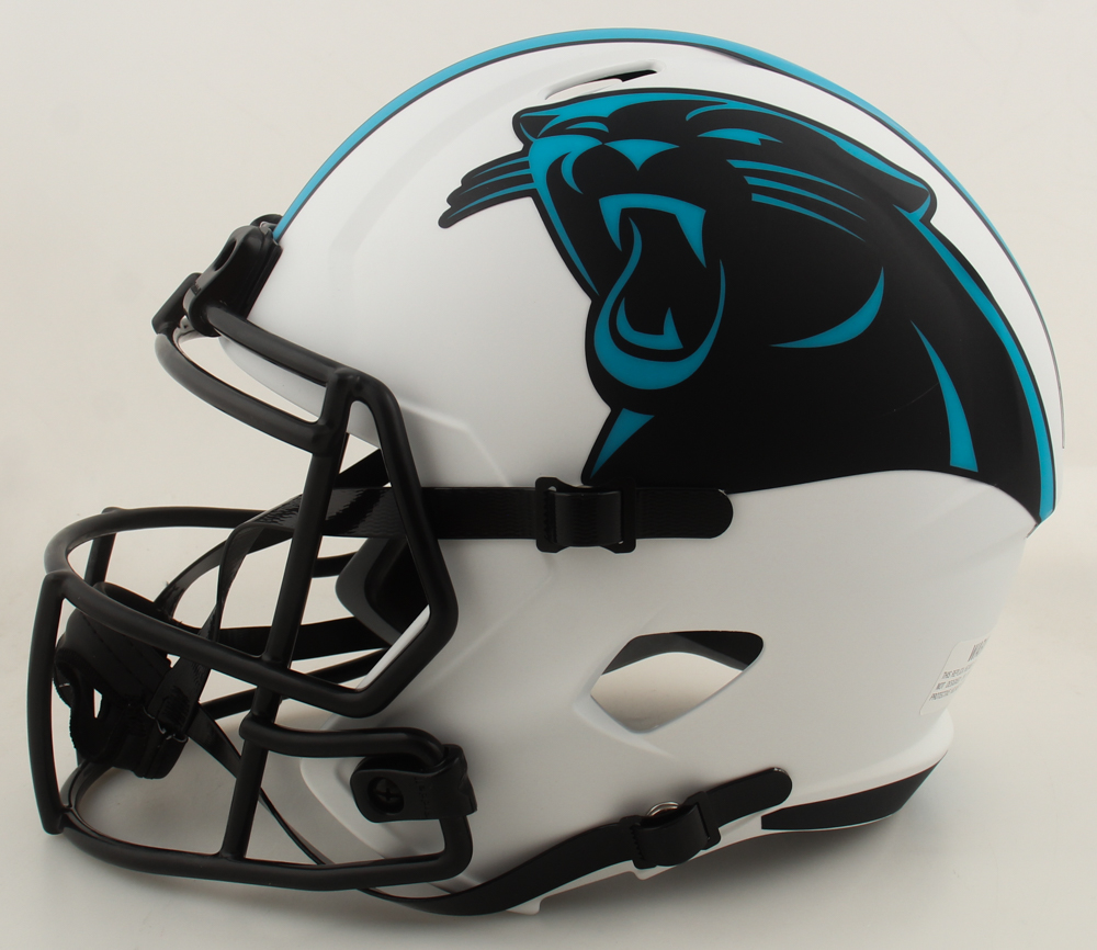Diontae Johnson Signed Panthers Full-Size Lunar Eclipse Alternate Speed Helmet (JSA) at PristineAuction.com Diontae Johnson Signed Panthers Full-Size Lunar Eclipse Alternate Speed Helmet (JSA) at PristineAuction.com