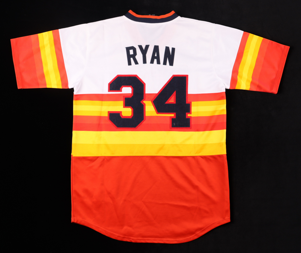 Nolan Ryan Signed Jersey Inscribed "11x K King", "8x All-Star", & "2x E.R.A. Leader" (PSA) at PristineAuction.com Nolan Ryan Signed Jersey Inscribed "11x K King", "8x All-Star", & "2x E.R.A. Leader" (PSA) at PristineAuction.com