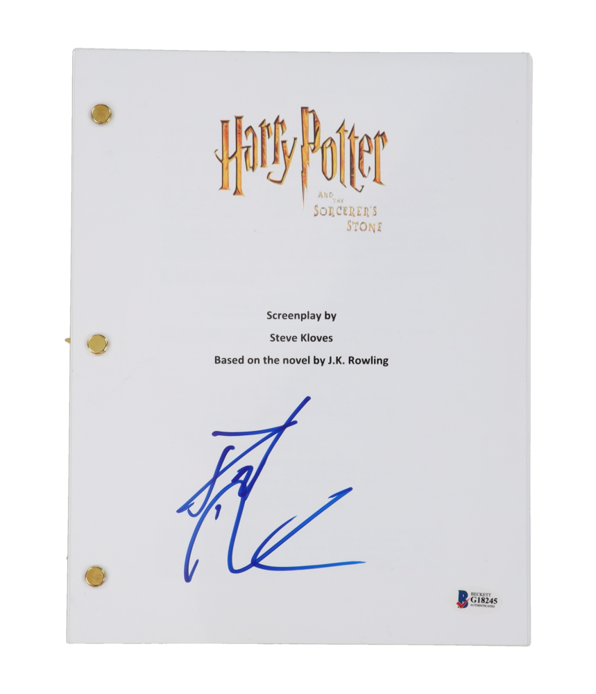 Daniel Radcliffe Signed "Harry Potter and The Sorcerer