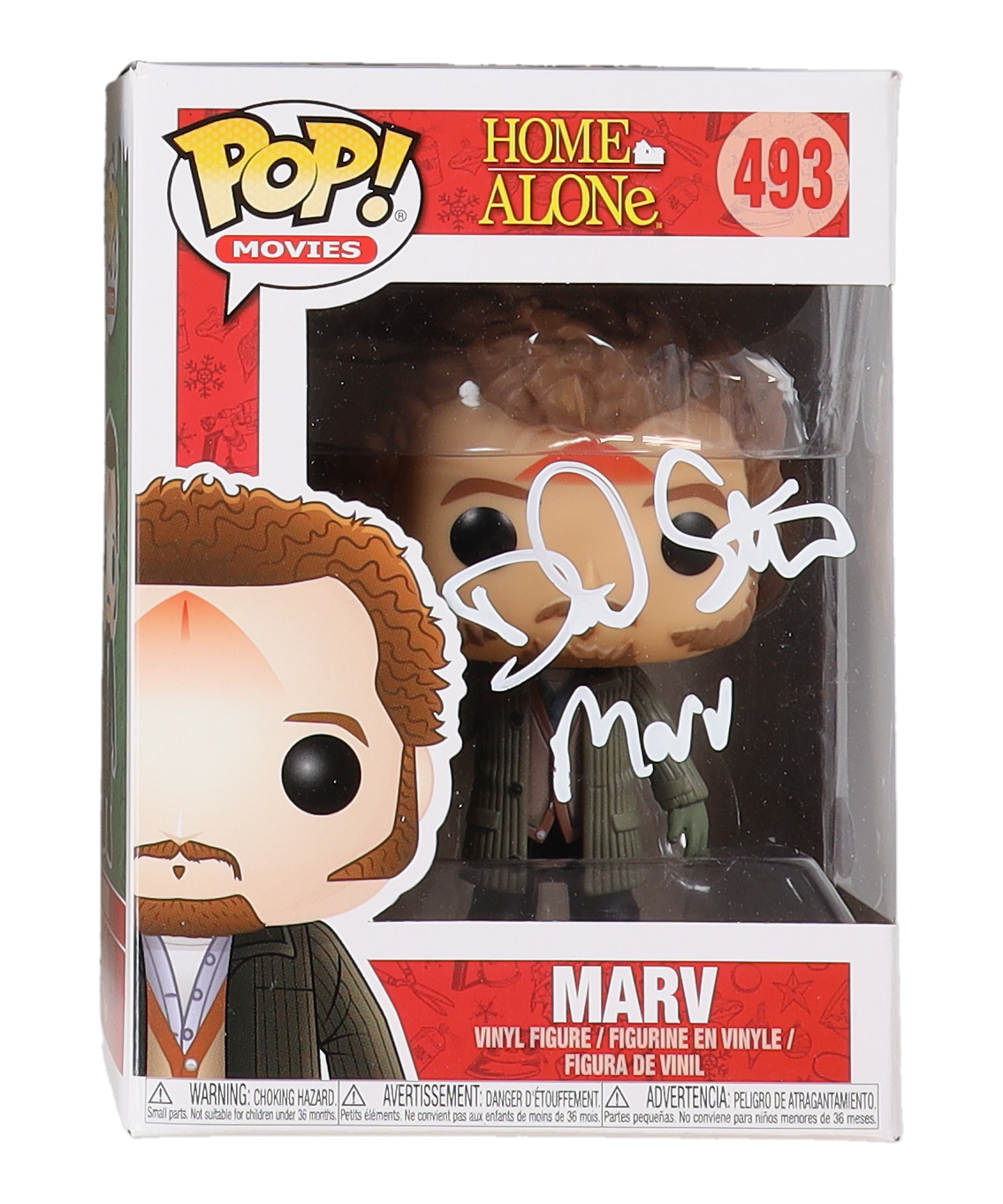 Daniel Stern Signed "Home Alone" #493 Marv Funko Pop! Vinyl Figure Inscribed "Marv" (Beckett) at PristineAuction.com Daniel Stern Signed "Home Alone" #493 Marv Funko Pop! Vinyl Figure Inscribed "Marv" (Beckett) at PristineAuction.com