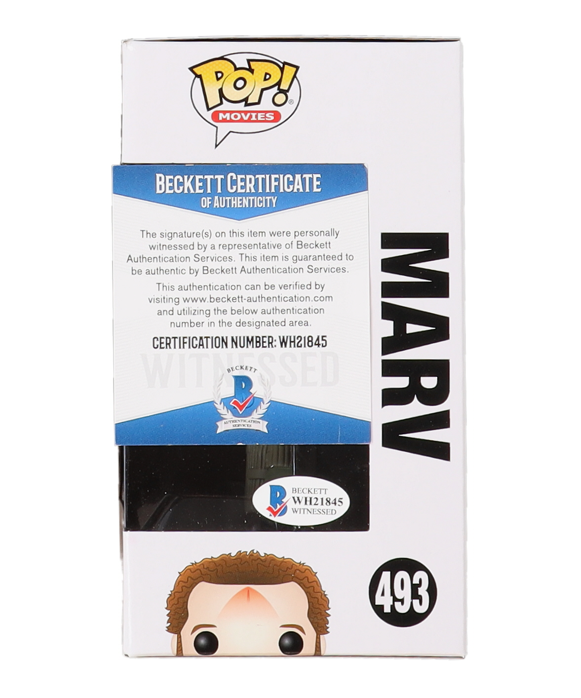 Daniel Stern Signed "Home Alone" #493 Marv Funko Pop! Vinyl Figure Inscribed "Marv" (Beckett) at PristineAuction.com Daniel Stern Signed "Home Alone" #493 Marv Funko Pop! Vinyl Figure Inscribed "Marv" (Beckett) at PristineAuction.com