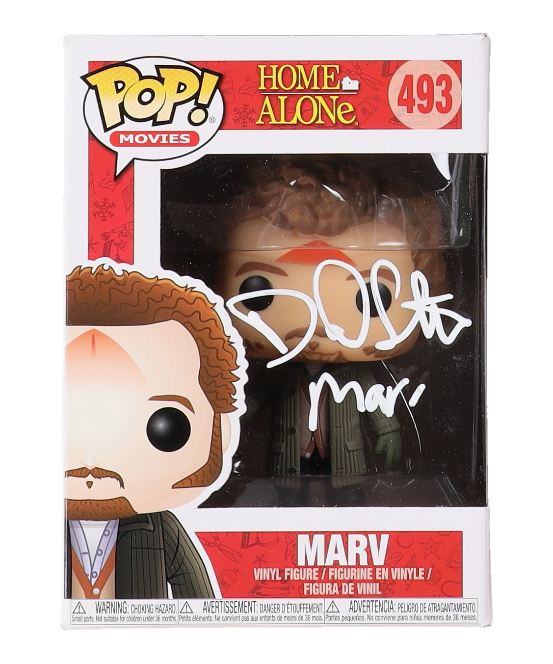 Daniel Stern Signed "Home Alone" #493 Marv Funko Pop! Vinyl Figure Inscribed "Marv" (Beckett) at PristineAuction.com Daniel Stern Signed "Home Alone" #493 Marv Funko Pop! Vinyl Figure Inscribed "Marv" (Beckett) at PristineAuction.com