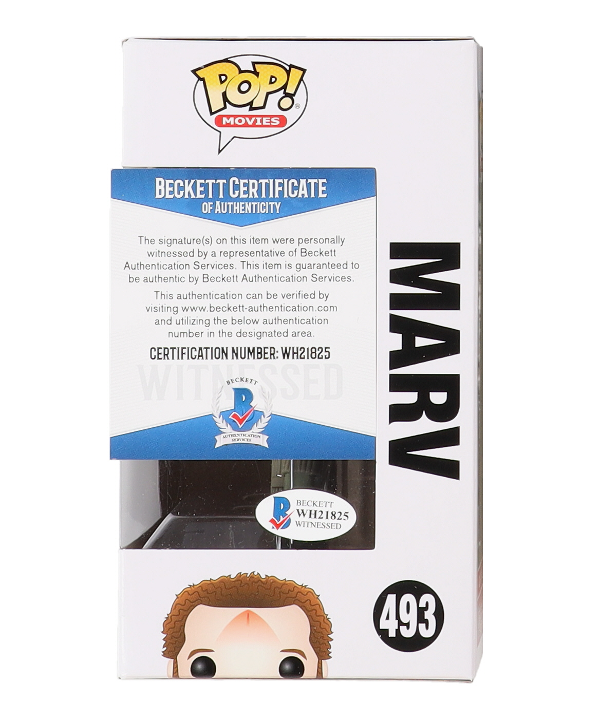 Daniel Stern Signed "Home Alone" #493 Marv Funko Pop! Vinyl Figure Inscribed "Marv" (Beckett) at PristineAuction.com Daniel Stern Signed "Home Alone" #493 Marv Funko Pop! Vinyl Figure Inscribed "Marv" (Beckett) at PristineAuction.com