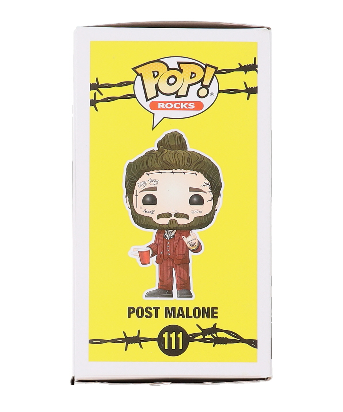 Post Malone Signed "Post Malone" #111 Post Malone Funko Pop! Vinyl Figure (Beckett) at PristineAuction.com Post Malone Signed "Post Malone" #111 Post Malone Funko Pop! Vinyl Figure (Beckett) at PristineAuction.com
