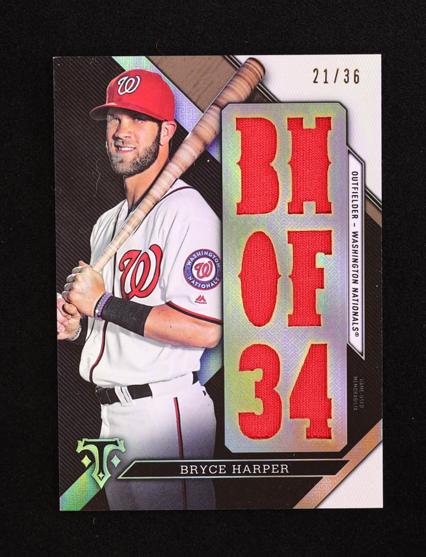 Topps Bryce Triple 0 Auction Tribute TOPPS TRIPLE / BRYCE HARPER 