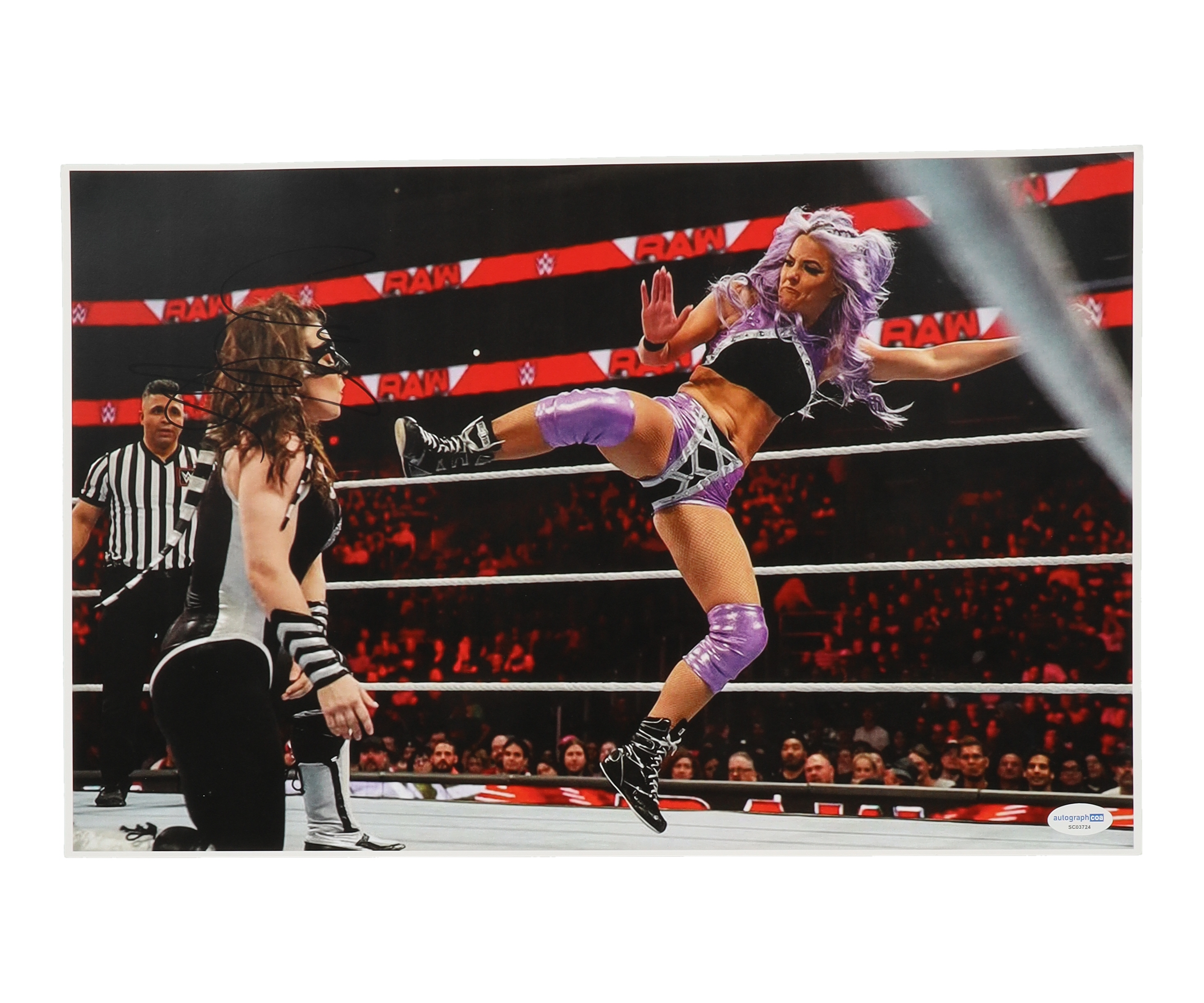 Candice LeRae Signed WWE 11x17 Photo (ACOA) at PristineAuction.com Candice LeRae Signed WWE 11x17 Photo (ACOA) at PristineAuction.com