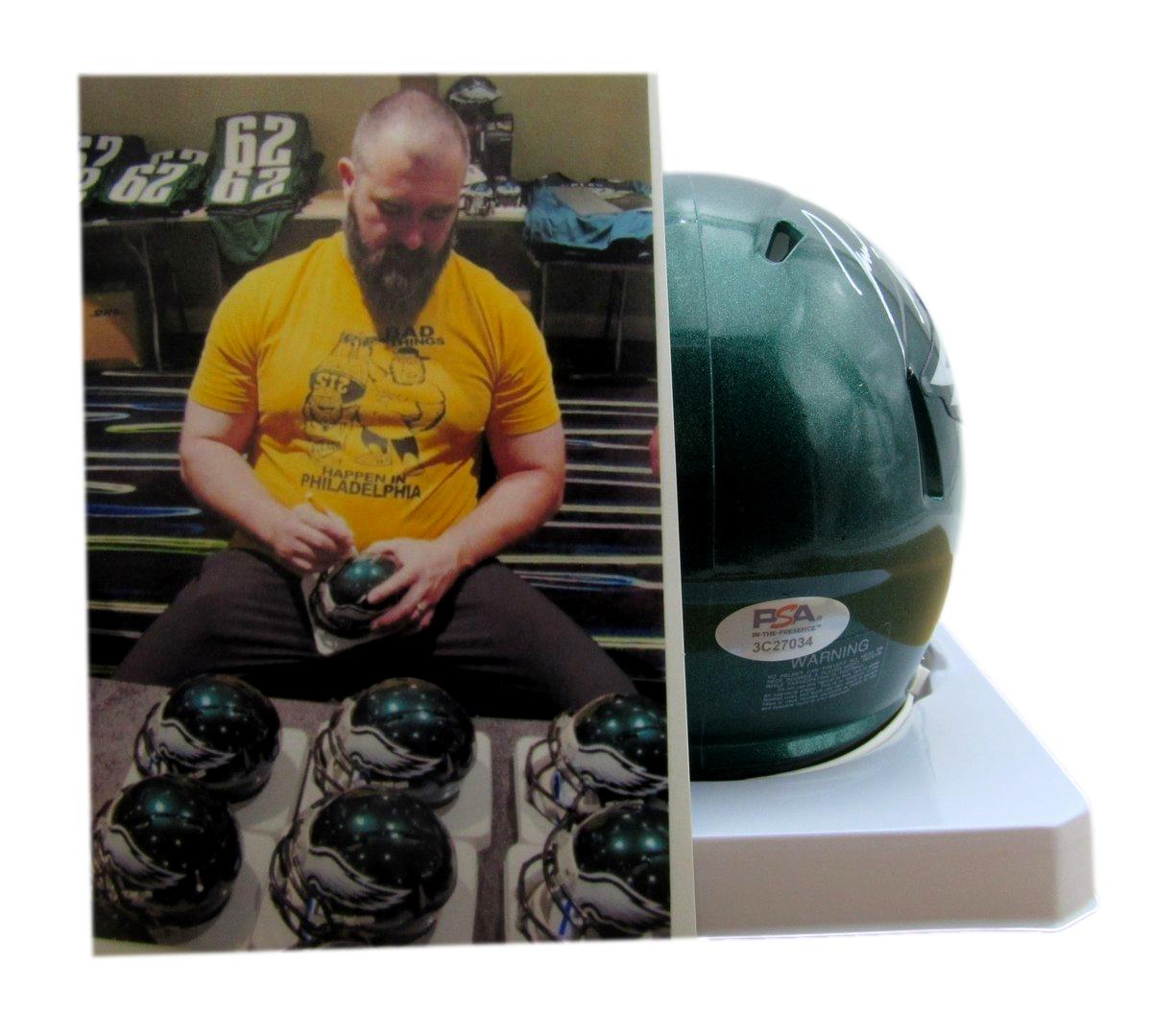 Jason Kelce Signed Eagles Speed Mini Helmet (PSA) at PristineAuction.com Jason Kelce Signed Eagles Speed Mini Helmet (PSA) at PristineAuction.com