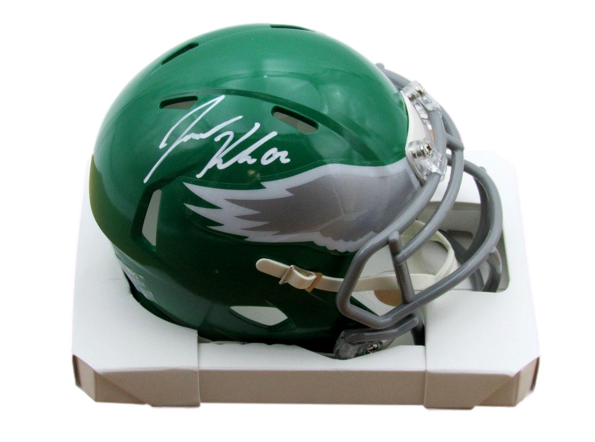 Jason Kelce Signed Eagles Speed Mini Helmet (PSA) at PristineAuction.com Jason Kelce Signed Eagles Speed Mini Helmet (PSA) at PristineAuction.com