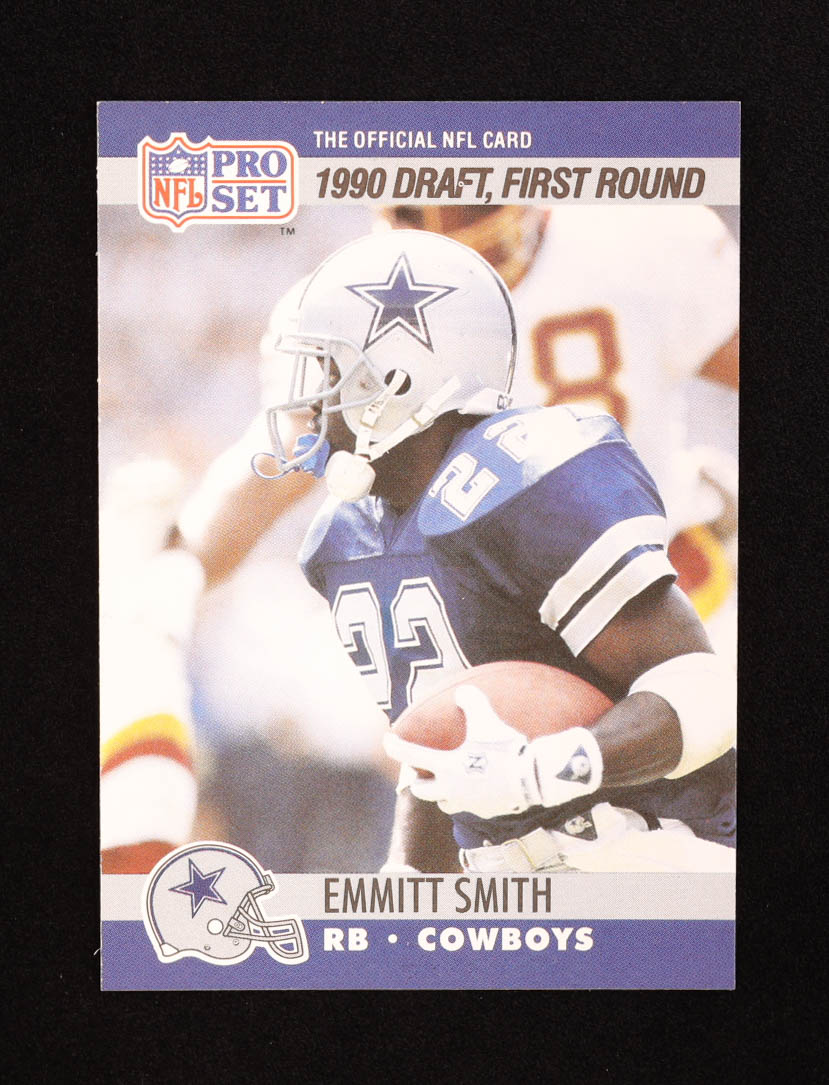 Emmitt Smith 1990 Pro Set #685 RC at PristineAuction.com Emmitt Smith 1990 Pro Set #685 RC at PristineAuction.com
