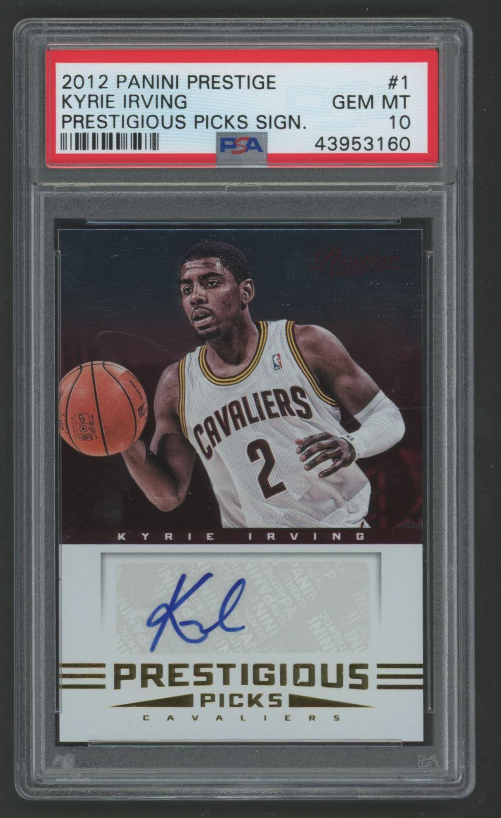 kyrie irving prestige rookie card
