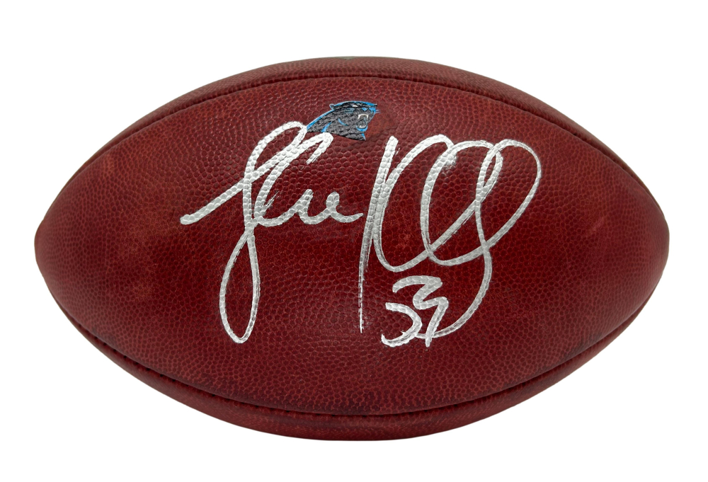Great Description About Luke Kuechly Autographed Football