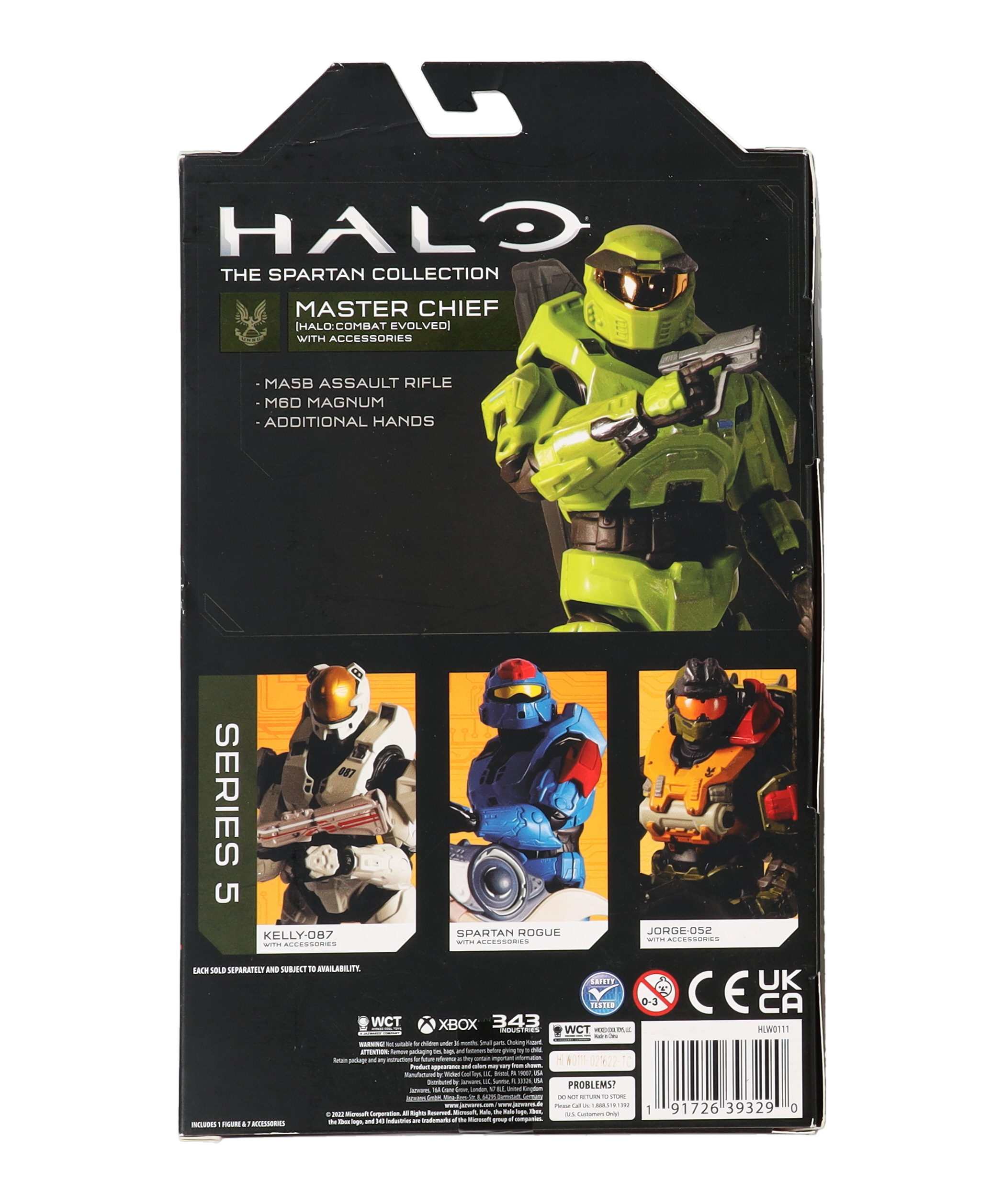 Steve Downes Signed "Halo" Master Chief Jazwares WCT Action Figure Inscribed "Master Chief 117" (JSA) at PristineAuction.com Steve Downes Signed "Halo" Master Chief Jazwares WCT Action Figure Inscribed "Master Chief 117" (JSA) at PristineAuction.com