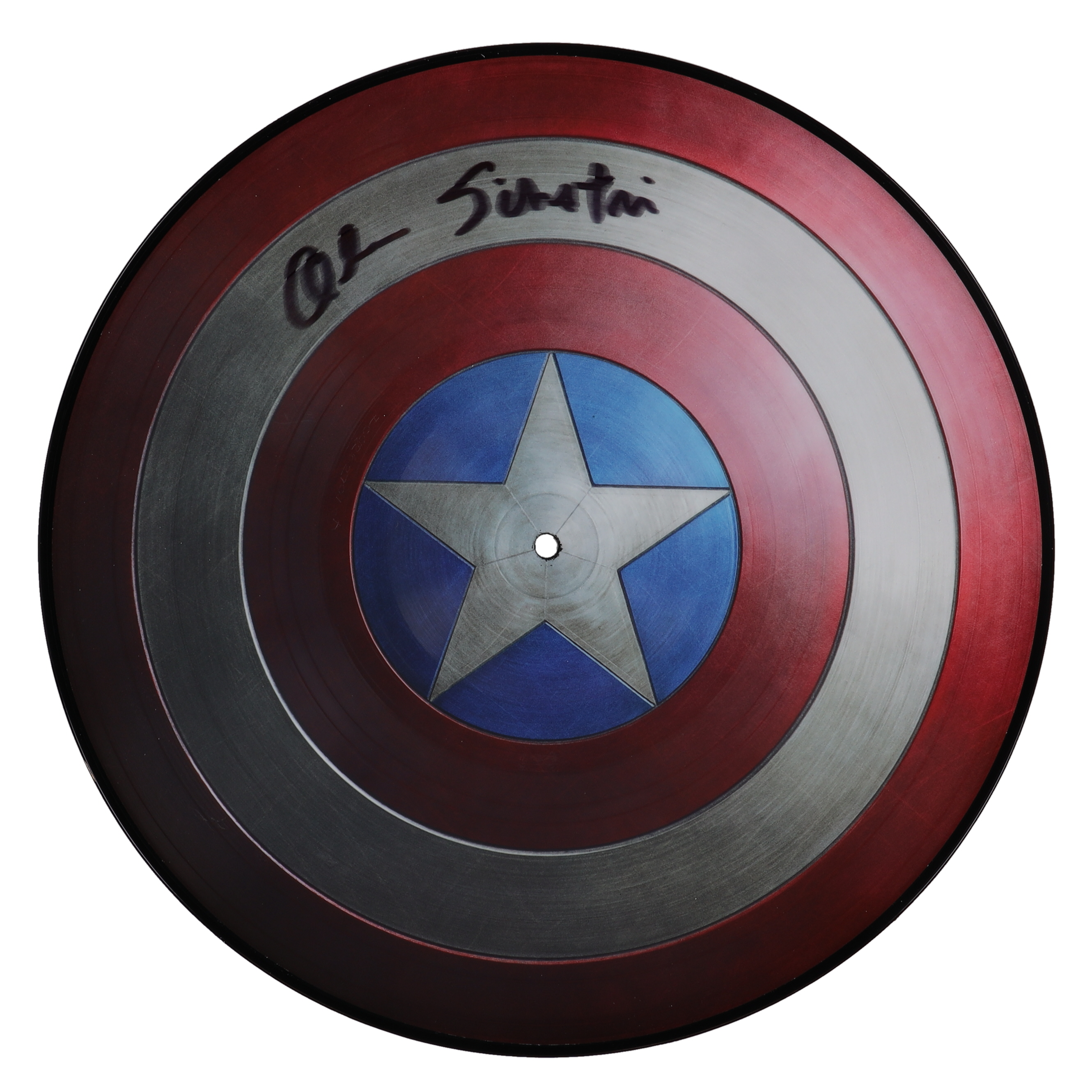 Alan Silvestri Signed "Marvel: Captain America" Vinyl Record (ACOA) at PristineAuction.com Alan Silvestri Signed "Marvel: Captain America" Vinyl Record (ACOA) at PristineAuction.com