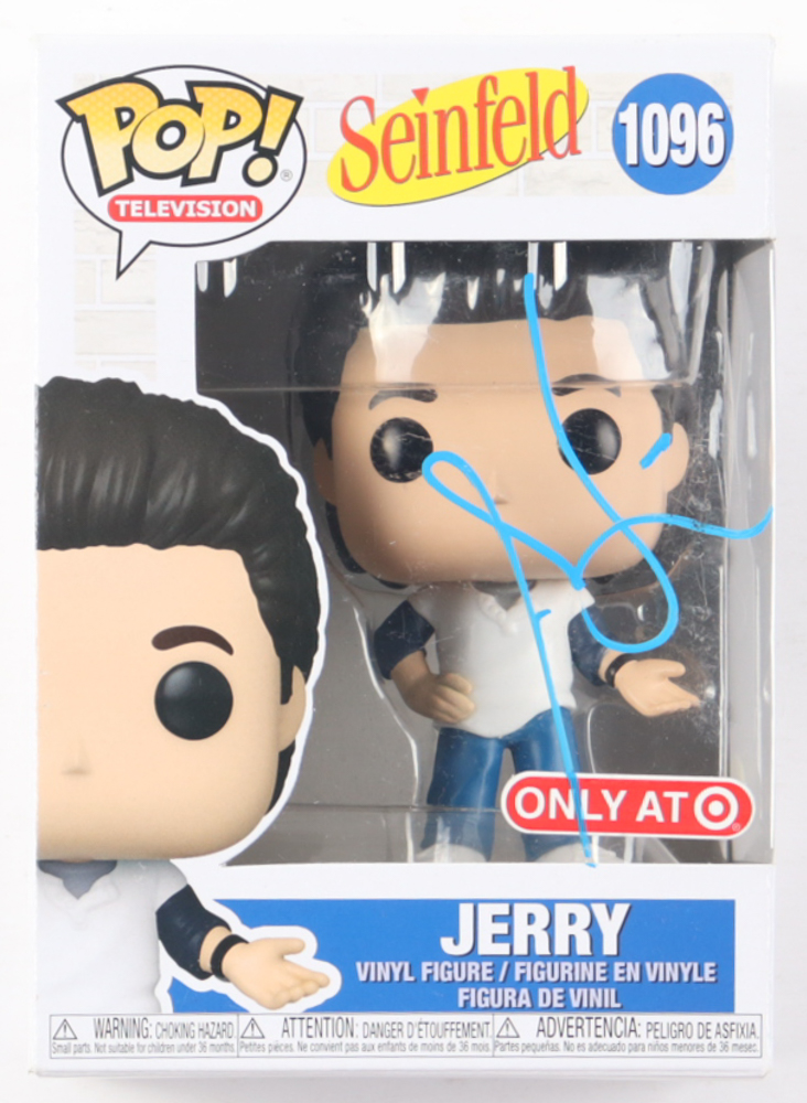 Jerry Seinfeld Signed "Seinfeld" #1096 Jerry Funko Pop! Vinyl Figure (ACOA) at PristineAuction.com Jerry Seinfeld Signed "Seinfeld" #1096 Jerry Funko Pop! Vinyl Figure (ACOA) at PristineAuction.com