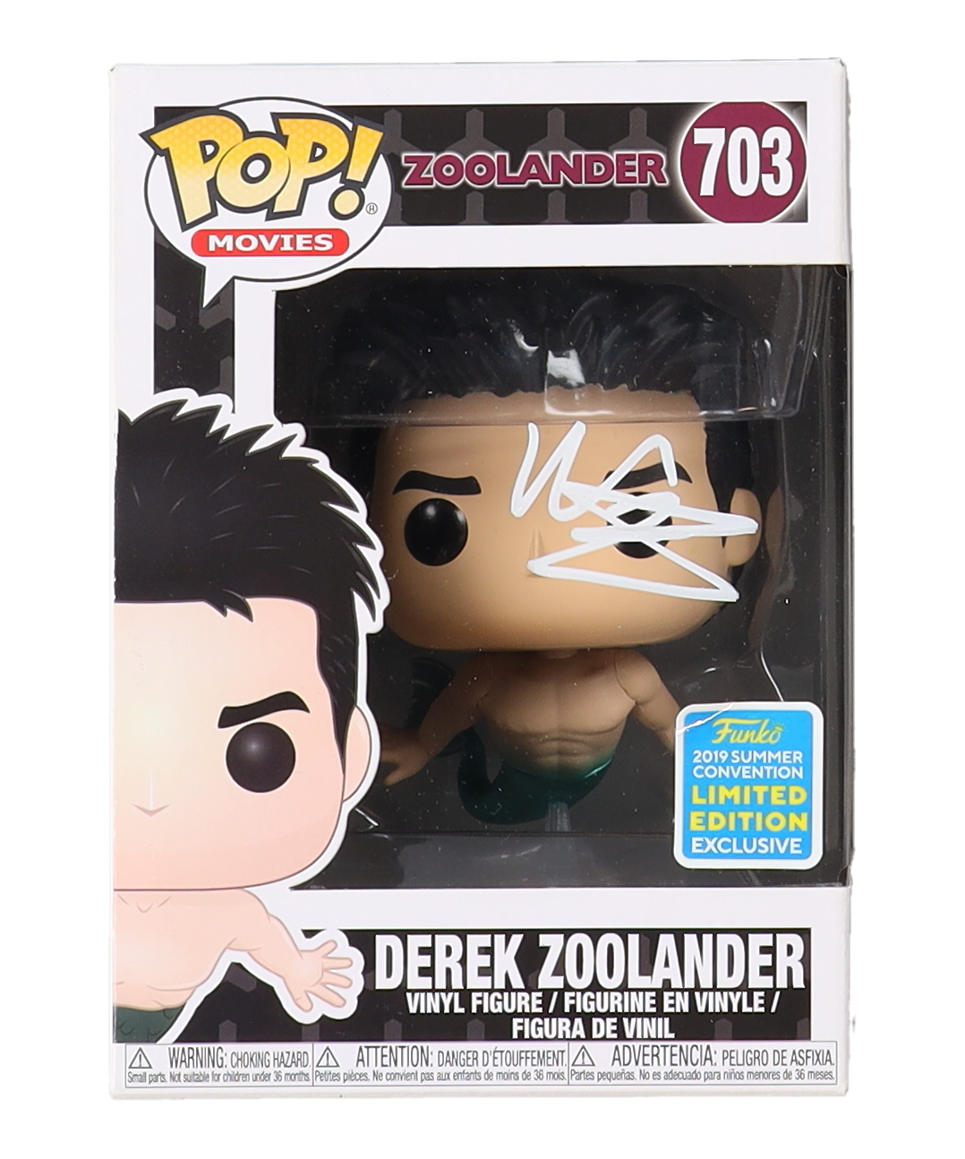 Ben Stiller Signed "Zoolander" Derek Zoolander #703 Funko Pop! Vinyl Figure (PSA) at PristineAuction.com Ben Stiller Signed "Zoolander" Derek Zoolander #703 Funko Pop! Vinyl Figure (PSA) at PristineAuction.com