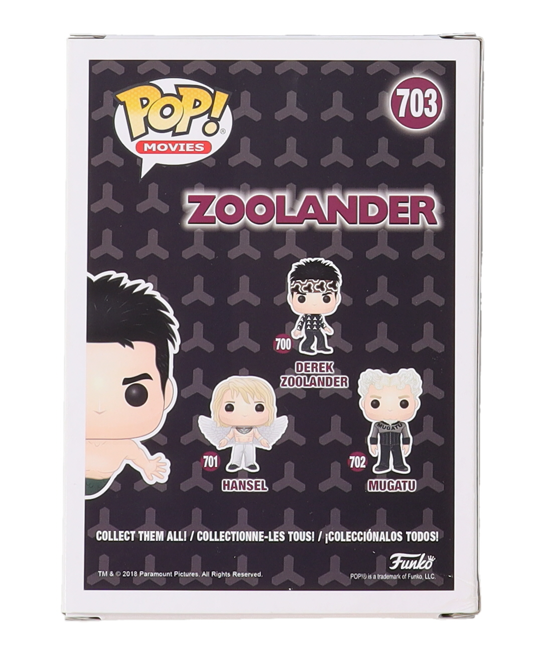 Ben Stiller Signed "Zoolander" Derek Zoolander #703 Funko Pop! Vinyl Figure (PSA) at PristineAuction.com Ben Stiller Signed "Zoolander" Derek Zoolander #703 Funko Pop! Vinyl Figure (PSA) at PristineAuction.com