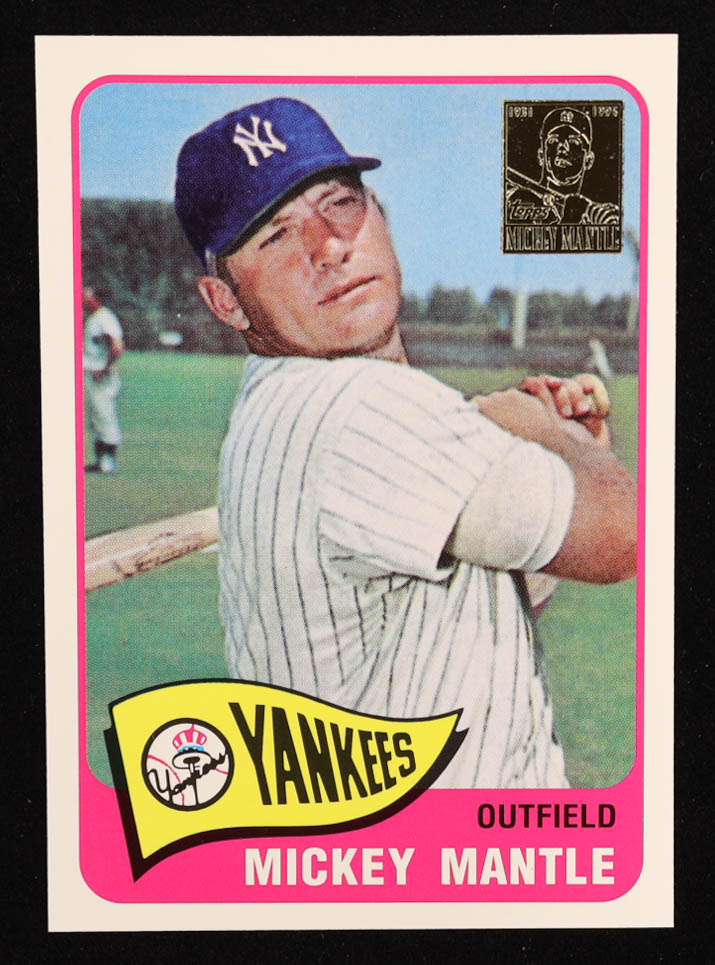 Mickey Mantle 1996 Topps Mantle #15 / 1965 Topps at PristineAuction.com Mickey Mantle 1996 Topps Mantle #15 / 1965 Topps at PristineAuction.com