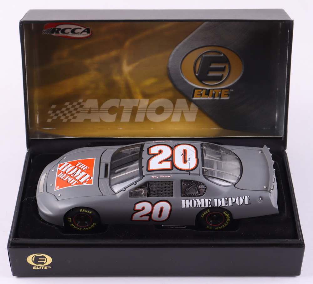 Tony Stewart LE #20 Home Depot Test Car 2003 Monte Carlo Elite 1:24 Die-Cast Car at PristineAuction.com Tony Stewart LE #20 Home Depot Test Car 2003 Monte Carlo Elite 1:24 Die-Cast Car at PristineAuction.com