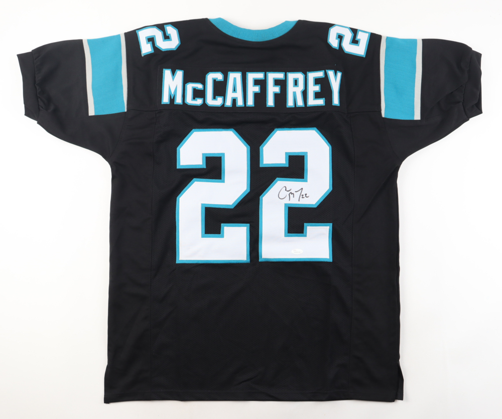 Christian McCaffrey Signed Jersey (JSA) at PristineAuction.com Christian McCaffrey Signed Jersey (JSA) at PristineAuction.com