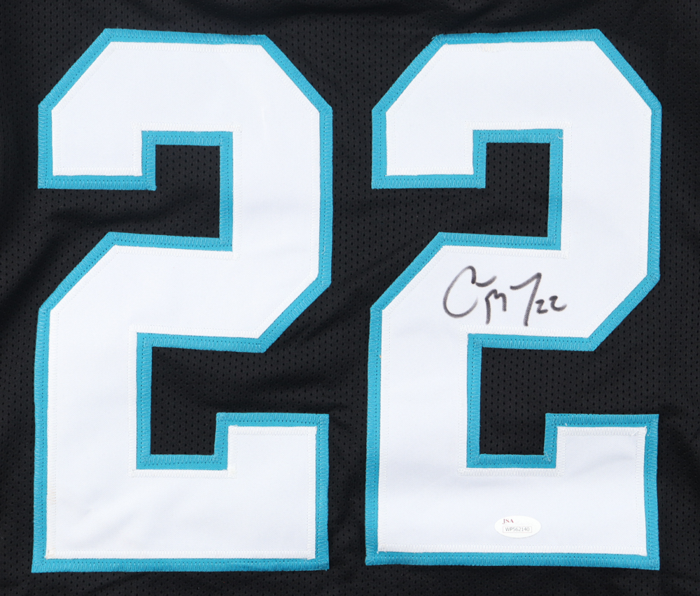 Christian McCaffrey Signed Jersey (JSA) at PristineAuction.com Christian McCaffrey Signed Jersey (JSA) at PristineAuction.com