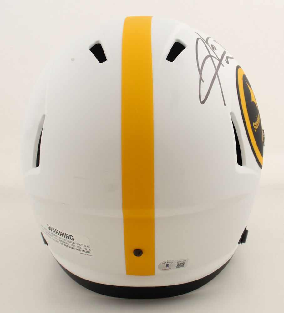 Hines Ward Signed Steelers Full-Size Lunar Eclipse Alternate Speed Helmet (Beckett) at PristineAuction.com Hines Ward Signed Steelers Full-Size Lunar Eclipse Alternate Speed Helmet (Beckett) at PristineAuction.com